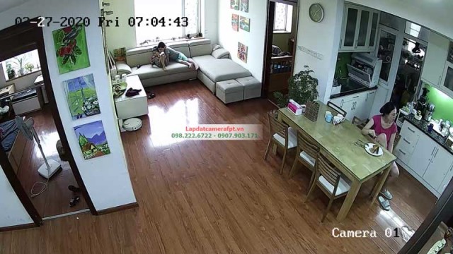 lắp camera căn hộ chung cư