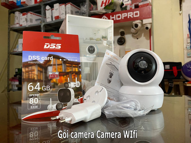 Gói lắp camera wifi gia đình có những gì