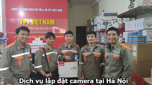 Dịch vụ lắp đặt camera tại Hà Nội