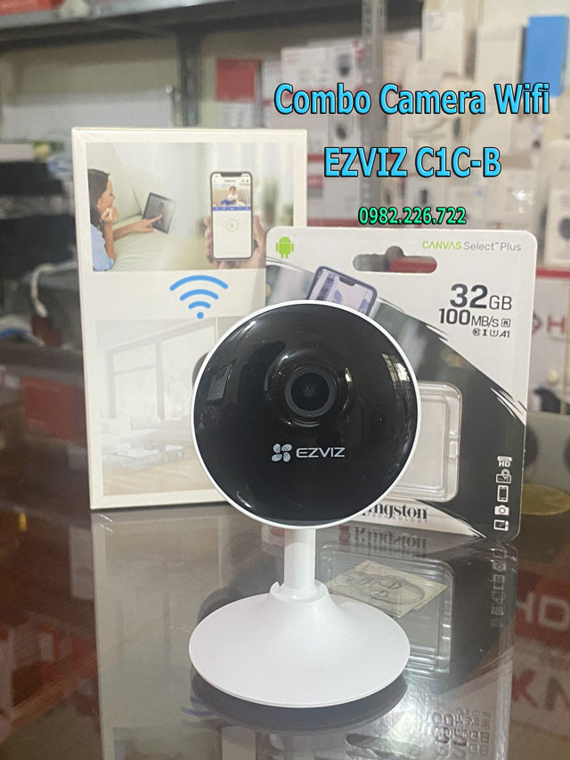 Combo Camera Wifi không dây EZVIZ C1C-B 799K
