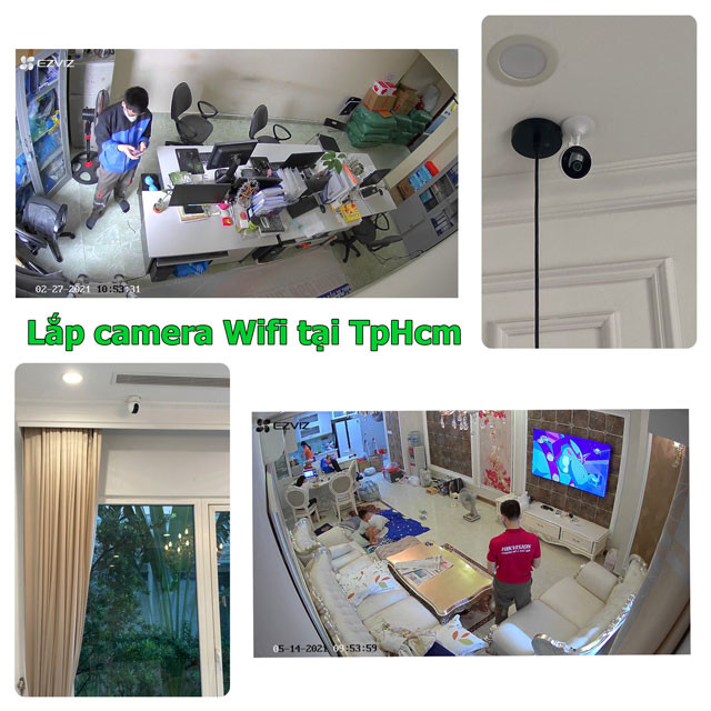 Lắp đặt camera Wifi tại TpHCM
