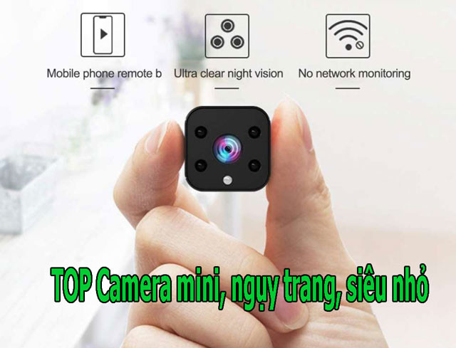 Camera mini siêu nhỏ bán chạy 