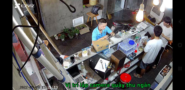 Camera quan sát quầy thu ngân tại Đà Nẵng