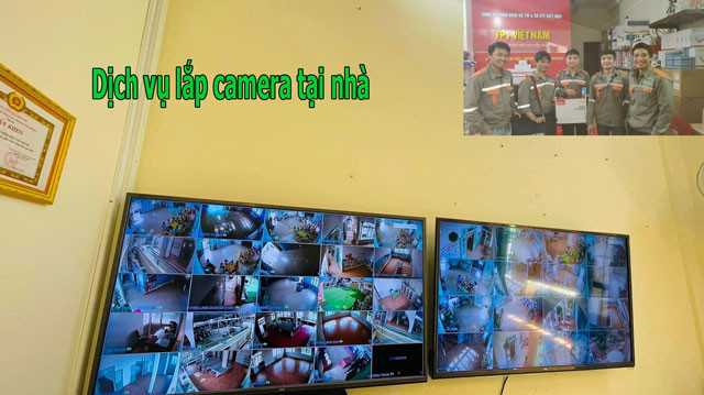 Dịch vụ lắp camera tại nhà Ở Nha Trang