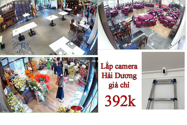 Lắp camera siêu nét tại Hải Dương