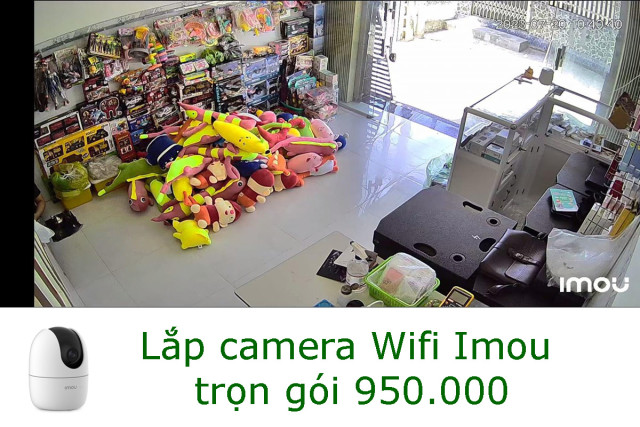 Lắp camera wifi Imou Dahua
