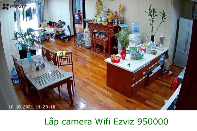 Lắp camera wifi Ezviz Ba Đình