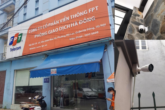 cửa hàng camera FPT Hà Đông